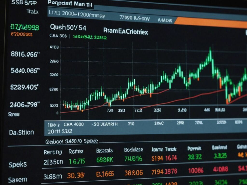 Graph showing S&P 500 surging in May 2024, marking the best performance for May since 2003.
