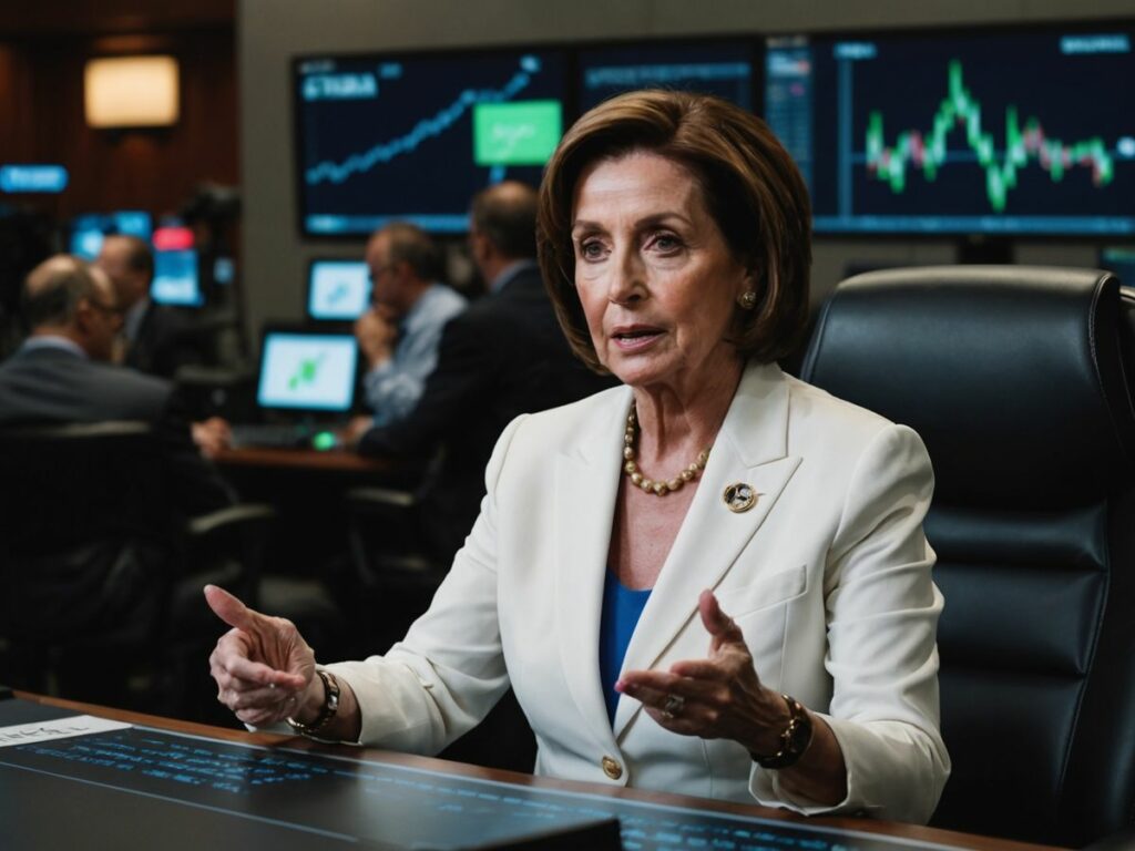Nancy Pelosi trading Nvidia and Tesla stocks